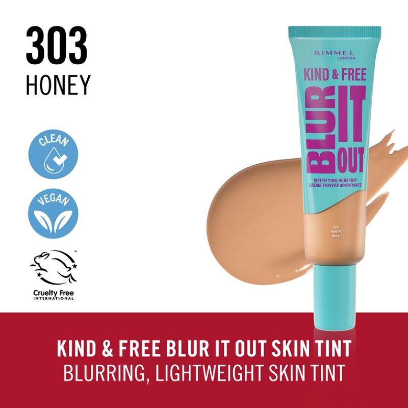 Rimmel Blur It Out 30 ml Tuyau Liquide 303 Honey