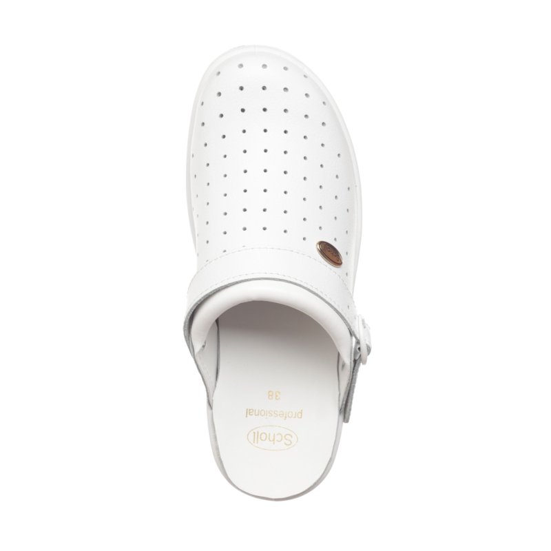 Scholl New Bonus Sandal slipper Unisex White