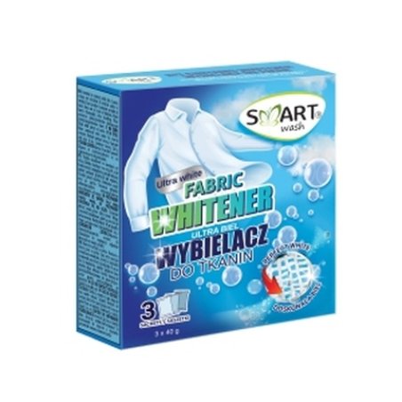 Smart Wash Fabric Whitening Powder 40g - Pack of 3