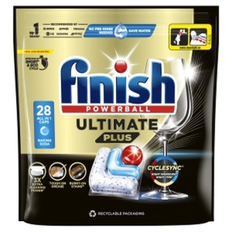 Finish Quantum Ultimate Plus Dishwasher Detergent 28 Tablets