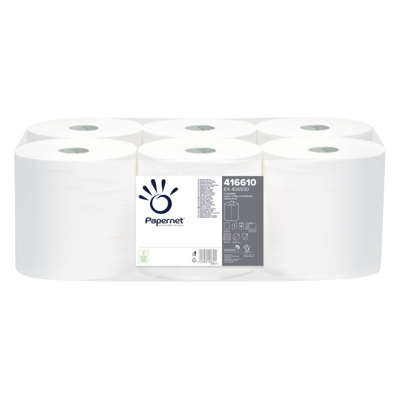 Papernet 416610 paper towels Cellulose White 292 m