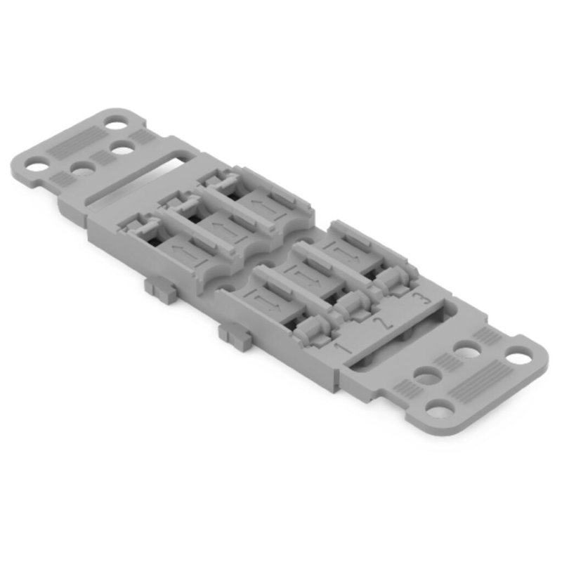 Wago 221-2503 terminal block Grey