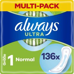 Always Ultra Normal Sanitary napkin 136 pc(s)