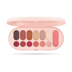 Pupa Make My Day Pocket Blush, Lipstick, Gloss and Eyeshadow Palette 13 Pieces Light Pink