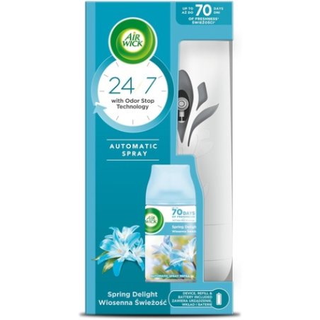 Airwick Freshmatic Automatic Air Freshener Spring Freshness 250ml