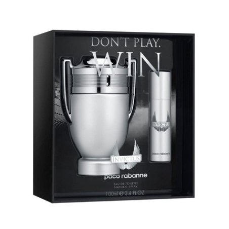 Paco Rabanne Invictus Gift Set 100ml EdT 10ml EdT Mini