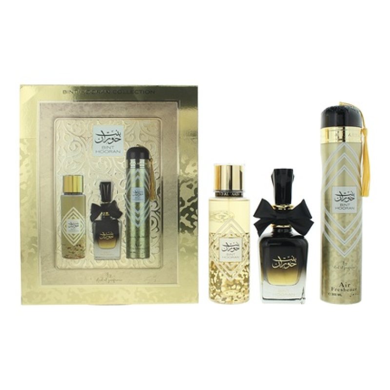 Ard Al Zaafaran Bint Hooran 3 Piece Gift Set Eau de Parfum 100ml and Perfume Mist