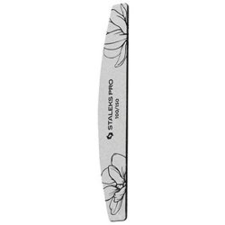 Staleks Expert 40 Crescent Mineral Nail File 100/150 Grit - Pack of 25