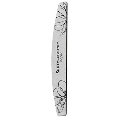 Staleks Expert 40 Crescent Mineral Nail File 100/150 Grit - Pack of 25