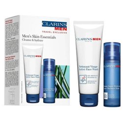 Clarins Men's Skin Essentials Skincare Gift Set