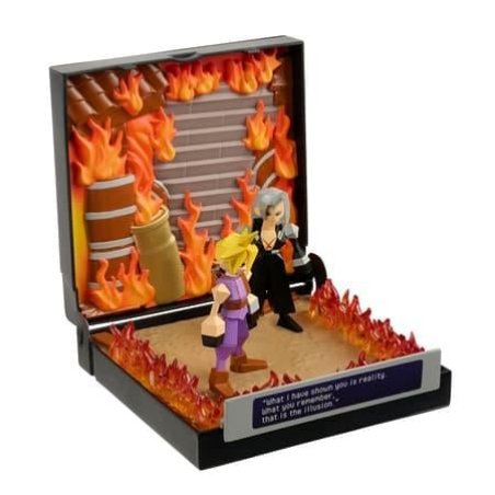 CONSOLE HEROES - Playstation Final Fantasy VII - Statuette 7cm