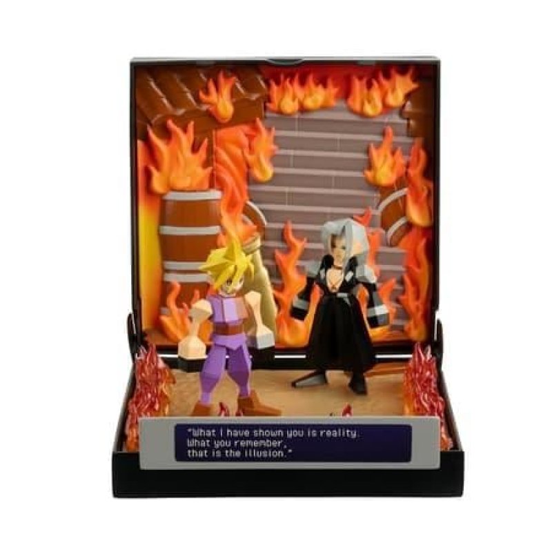 CONSOLE HEROES - Playstation Final Fantasy VII - Statuette 7cm