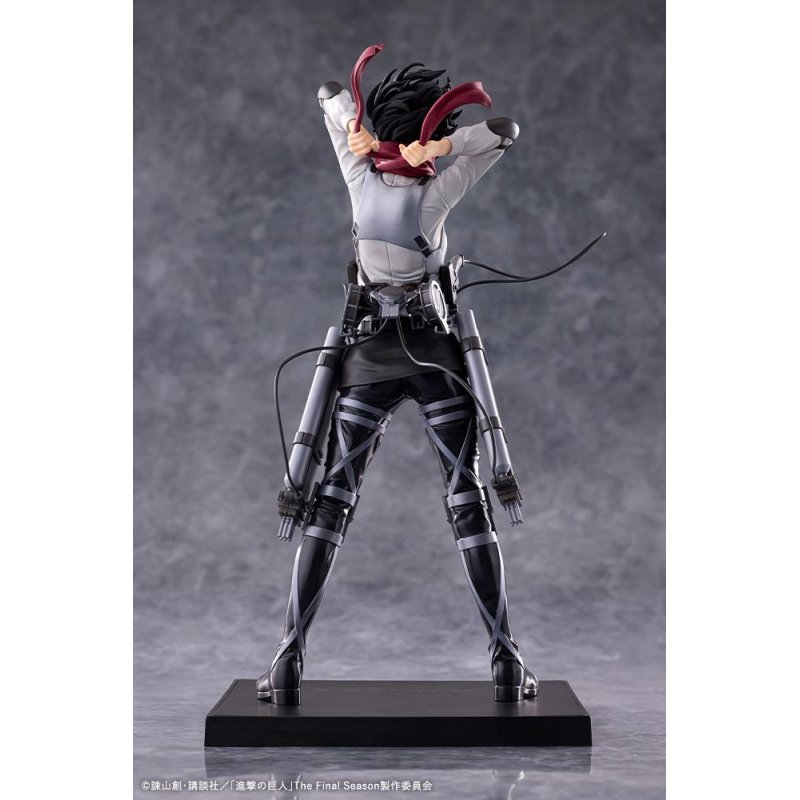 L'ATTAQUE DES TITANS - Mikasa Ackerman - Statuette Oshi Works 24.5cm