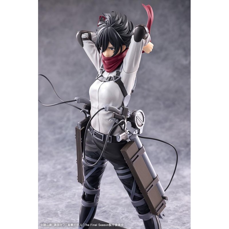L'ATTAQUE DES TITANS - Mikasa Ackerman - Statuette Oshi Works 24.5cm