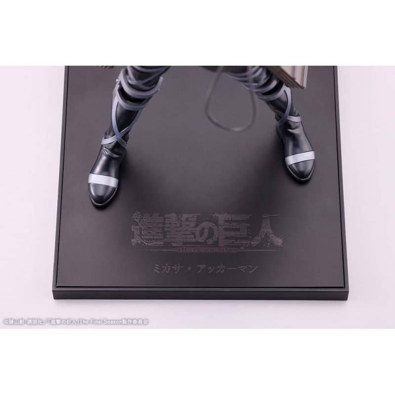 L'ATTAQUE DES TITANS - Mikasa Ackerman - Statuette Oshi Works 24.5cm