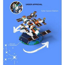 POP SERIES - Kit de Construction - Station Spatiale Solaire - 302pc
