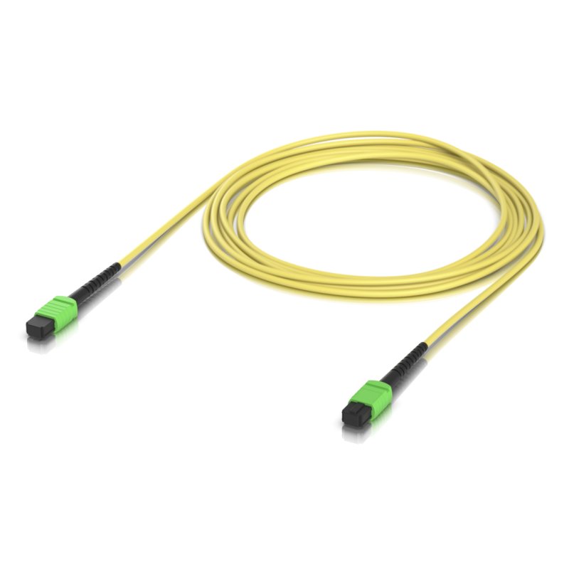 Ubiquiti UACC-OFC-SA-MPMP-3M-10 câble InfiniBand et à fibres optiques MPO Jaune