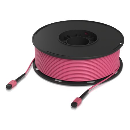 Ubiquiti UACC-OFC-MA-MPMP-100M câble InfiniBand et à fibres optiques MPO MPO/UPC Rose