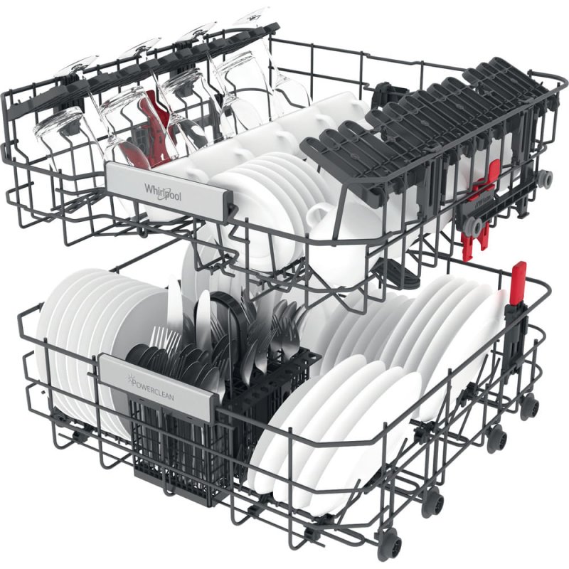 Whirlpool WFO 3T133 P 6.5 X Undercounter 14 place settings