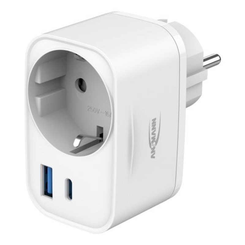 Ansmann USB-Ladegerät Home Socket HS220 /3A/ 20W / 2 Port