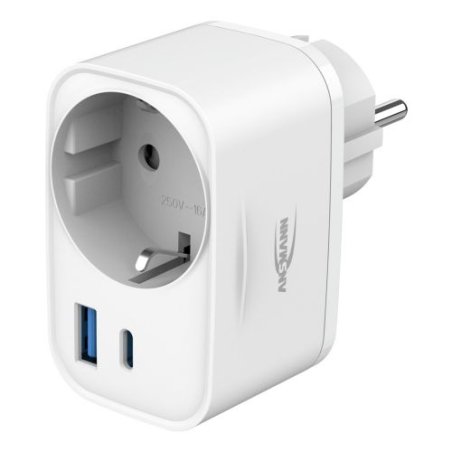 Ansmann USB-Ladegerät Home Socket HS220 /3A/ 20W / 2 Port