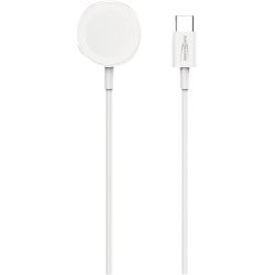 Ansmann 1700-0210 mobile device charger Smartwatch White USB Wireless charging Indoor