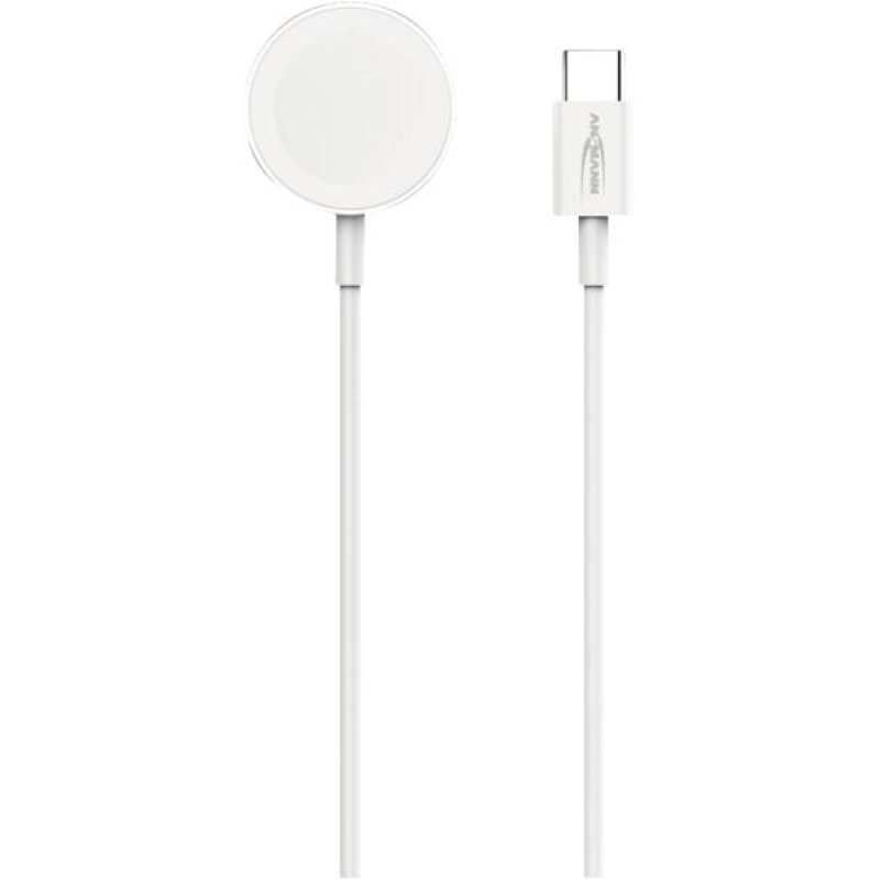 Ansmann 1700-0210 mobile device charger Smartwatch White USB Wireless charging Indoor