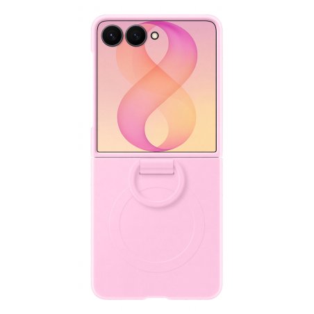 Samsung Silicone Ring Magnet Case für Galaxy Flip8 violet