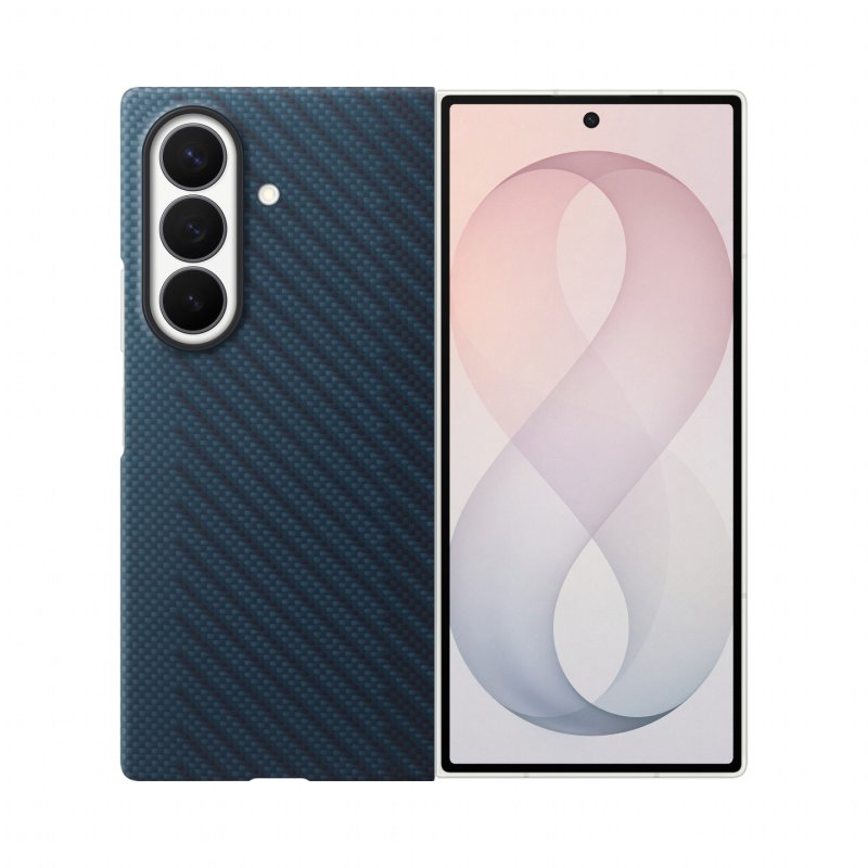 Samsung Carbon Magnet Case für Galaxy Fold8 Ultra Navy