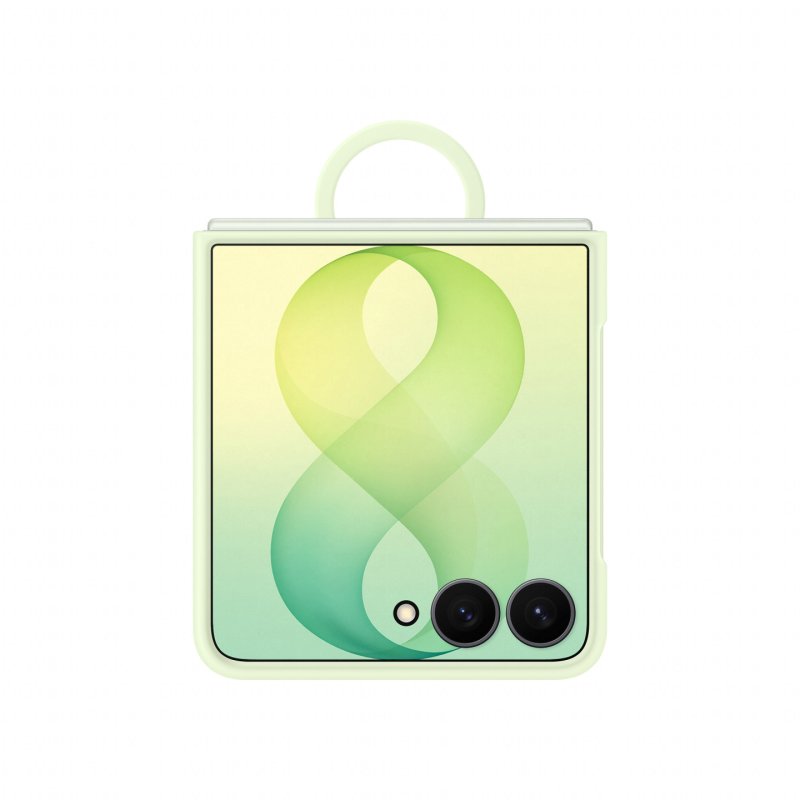Samsung Silicone Ring Magnet Case für Galaxy Flip8 green