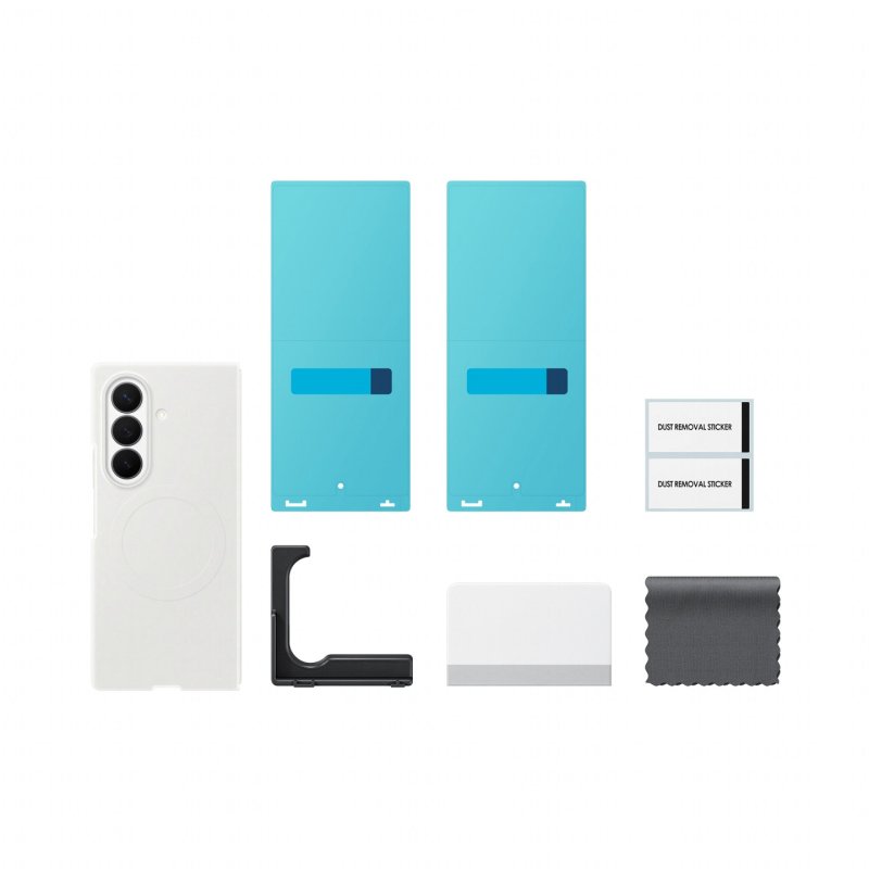 Samsung Silicone Magnet Case für Galaxy Fold8 Ultra White