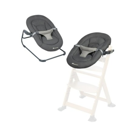 Bebe Confort Timba Baby Chaise haute multifonctionnelle Siège rembourré Gris