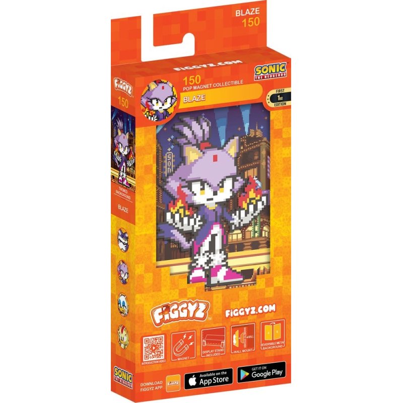 Sonic the Hedgehog (Modern) FiGGYZ Magnet Collectible Blaze the Cat 11 cm