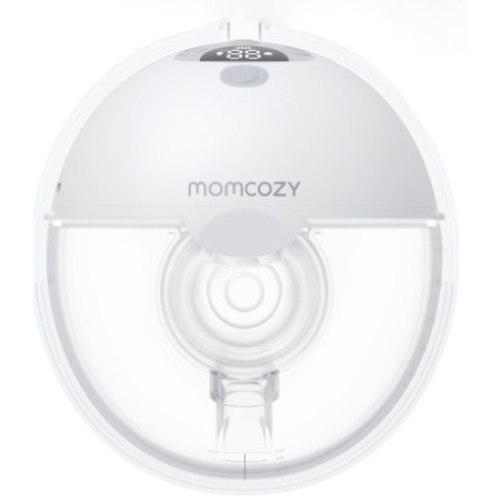 MOMCOZY M5 – noszony laktator szary zestaw podwójny 160 ml