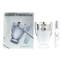 Paco Rabanne Invictus Gift Set 100ml 20ml Eau De Toilette