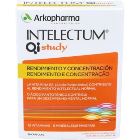 Arkopharma Intellectum Study 30 Capsules 100g