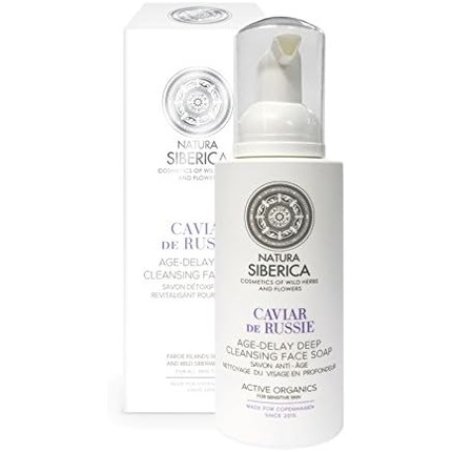 Natura Siberica Copenhagen Age-Delay Caviar de Russia Deep Cleansing Face Soap 175ml