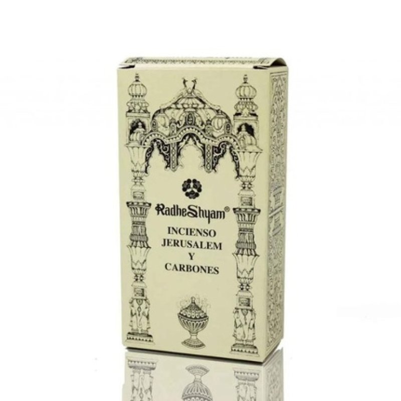 Radhe Shyam Jerusalem Incense 50g And Charcoal 10 Units