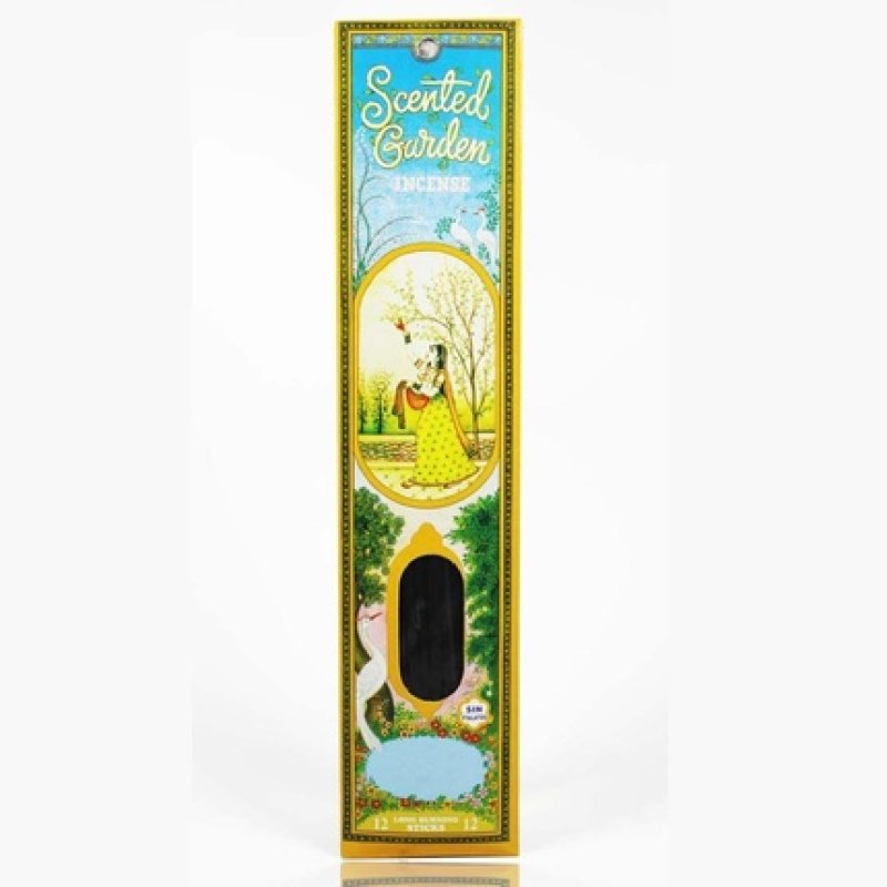 Radhe Vetyver Stick Engraved Scented Garden