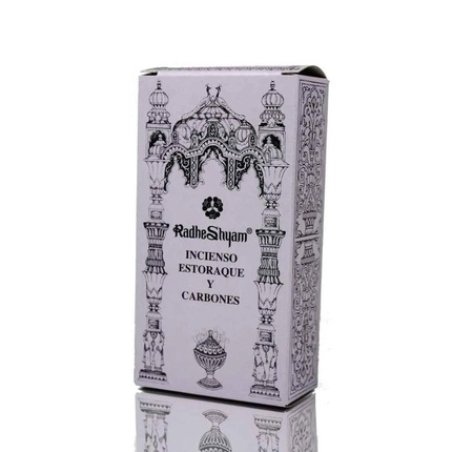 Radhe Shyam Estoraque Incense 50g And Charcoal 10 Units