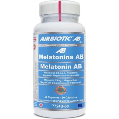 Airbiotic Melatonin Sleep Support 1.9mg 60 Capsules