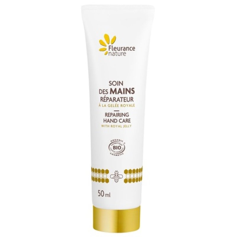 Fleurance Nature Hand Care Repair Cream with Royal Jelly Organic Cosmetics 50ml