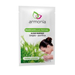 Armonia Caja Mascarilla Limpieza Facial Algas 12 Uds