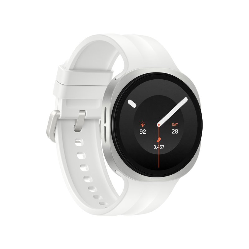 Samsung Galaxy Watch9 3.3 cm (1.3") AMOLED 40 mm Digital 438 x 438 pixels Touchscreen Silver Wi-Fi GPS (satellite)