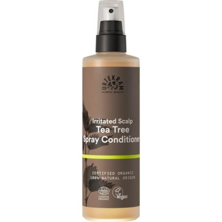 Urtekram Tea Tree Spray Conditioner Leave In Natural Refreshing Formula for Hair Scalp 250ml