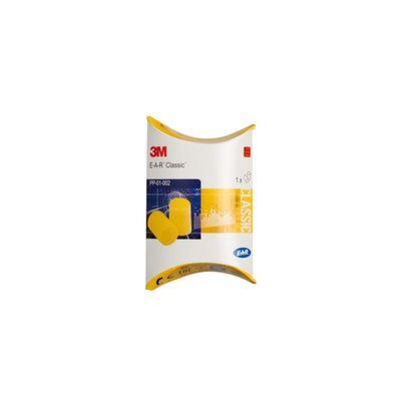 3M E-A-R Classic Earplugs 28 dB Uncorded Pillowpack