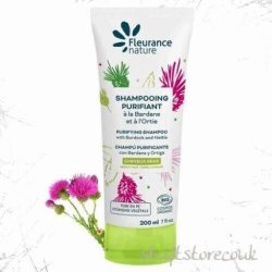 Fleurance Nature Burdock and Nettle Organic Purifying Vegan Shampoo 200ml