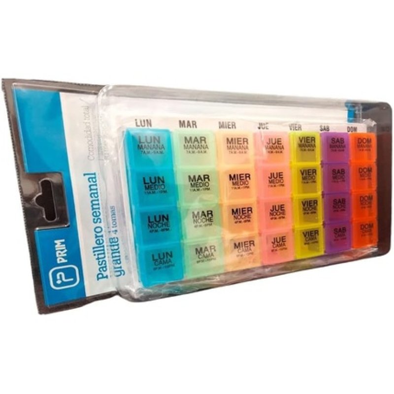 Weekly Pill Box with 4 Sockets