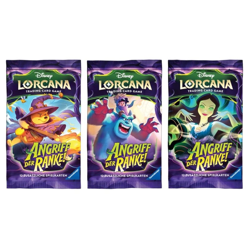 Disney Lorcana TCG Angriff der Ranke Booster Display (24) *German Version*