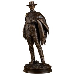 The Good, The Bad and the Ugly Statue The Man with No Name (Faux Bronze) 39 cm